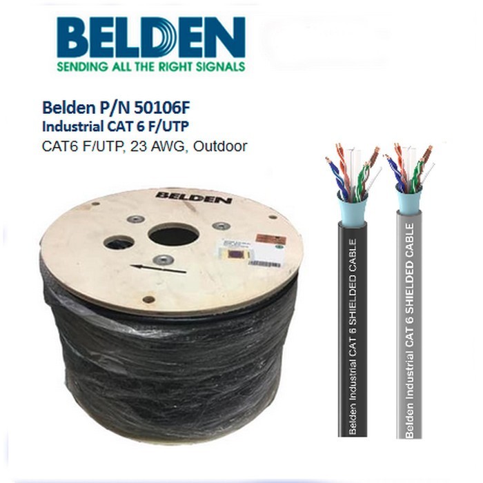 Belden CAT6 outdoor Lan Cable ต่อเมตรไม่มีหัว