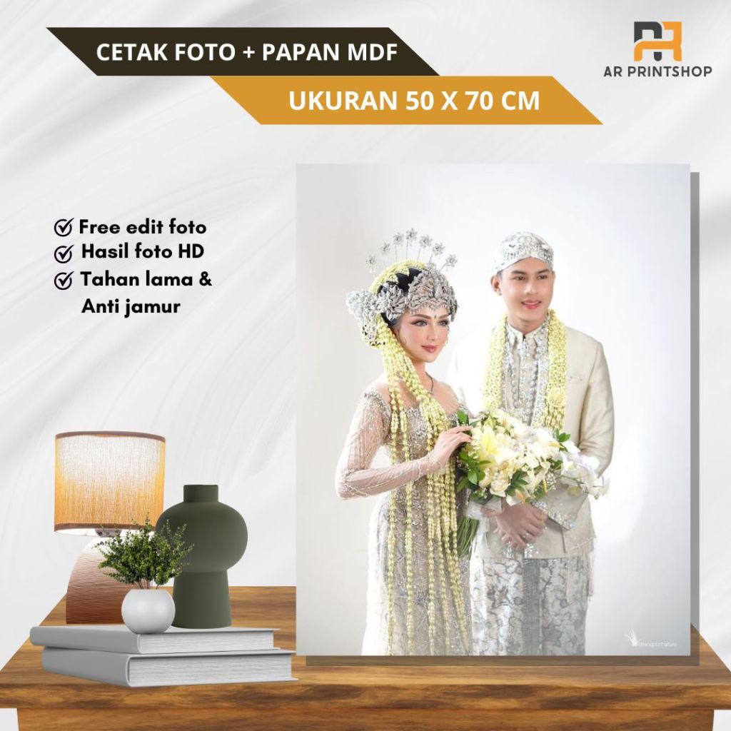 20R PHOTO PRINTING 50X70ซม. + MDF FRAME, การพิมพ์กรอบรูป, การพิมพ์ภาพถ่ายแบบกําหนดเอง, การพิมพ์ภาพถ่