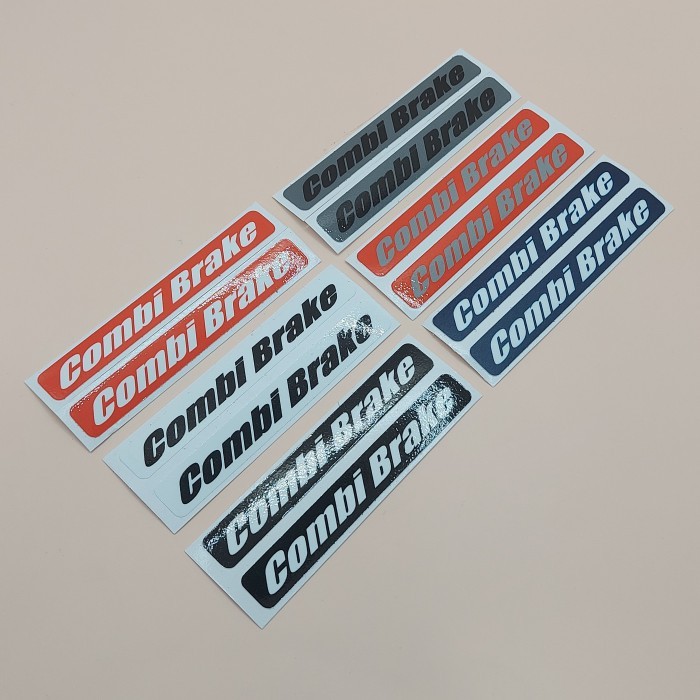 COMBI BRAKE SPATBOR STICKER COMBIBRAKE FRONT FENDER STICKER