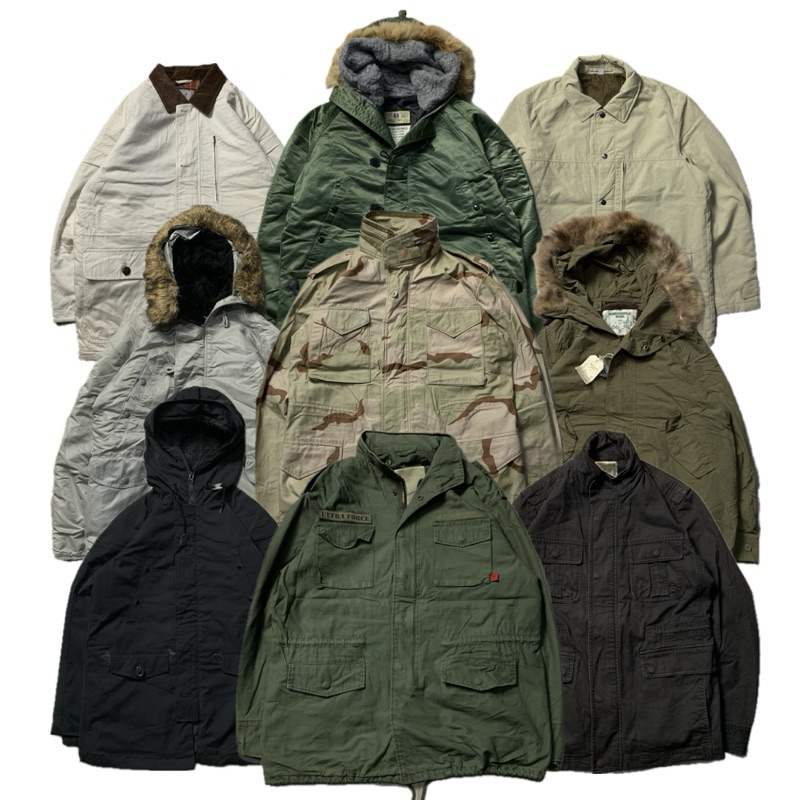 เสื้อแจ็คเก็ตพาร์ก้า / เสื้อแจ็คเก็ตลาย / SEMI PARKA / TACTICAL PARKA