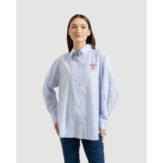 SLIMAH - Diana Top Kemeja Atasan Bordir Wanita