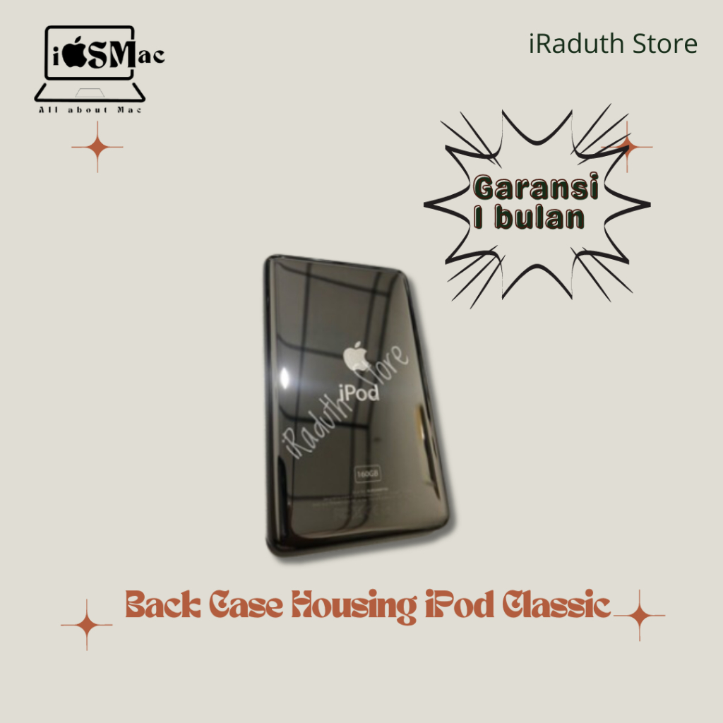 เคสหลัง Housing iPod Classic