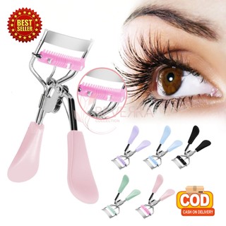 Penjepit Bulu Mata Sisir Eyelash Curler Stainless Steel Jepit Pelentik Bulu Mata Tahan Lama AKS28