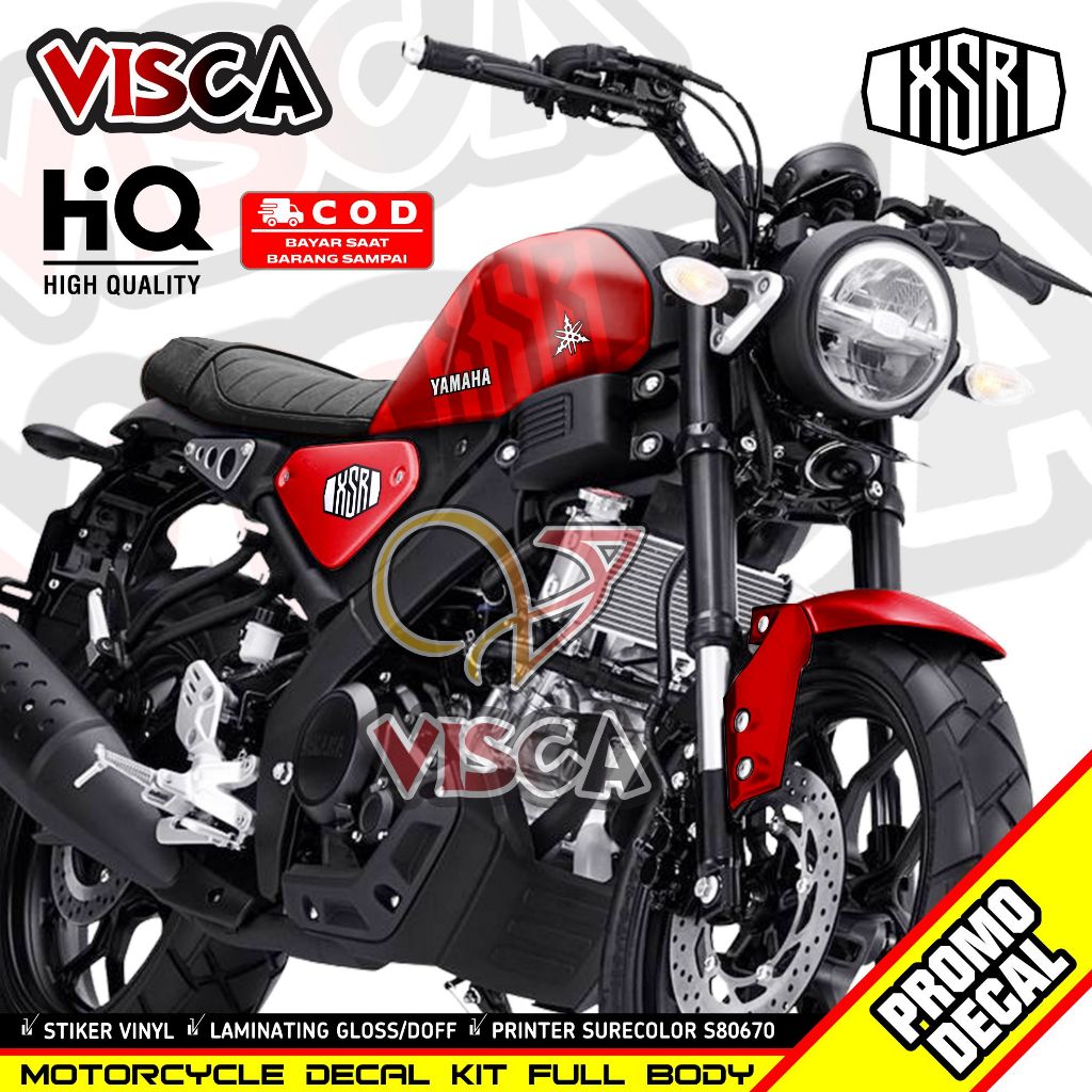 Xsr Decal Xsr 155 เต็มตัว Striping Xsr 155 PLAIN สติ๊กเกอร์