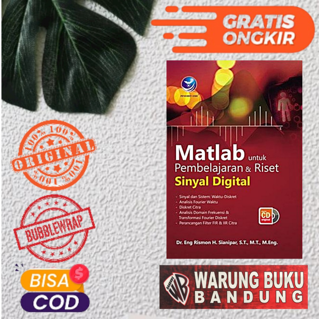 หนังสือ Matlab สําหรับการเรียนรู้และวิจัยสัญญาณดิจิตอล - Rh. เซียนพาร์