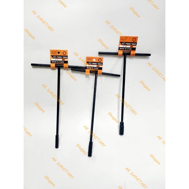 FREED ประแจ T-Socket 8mm 10mm 12mm - FREED T-Socket 8mm