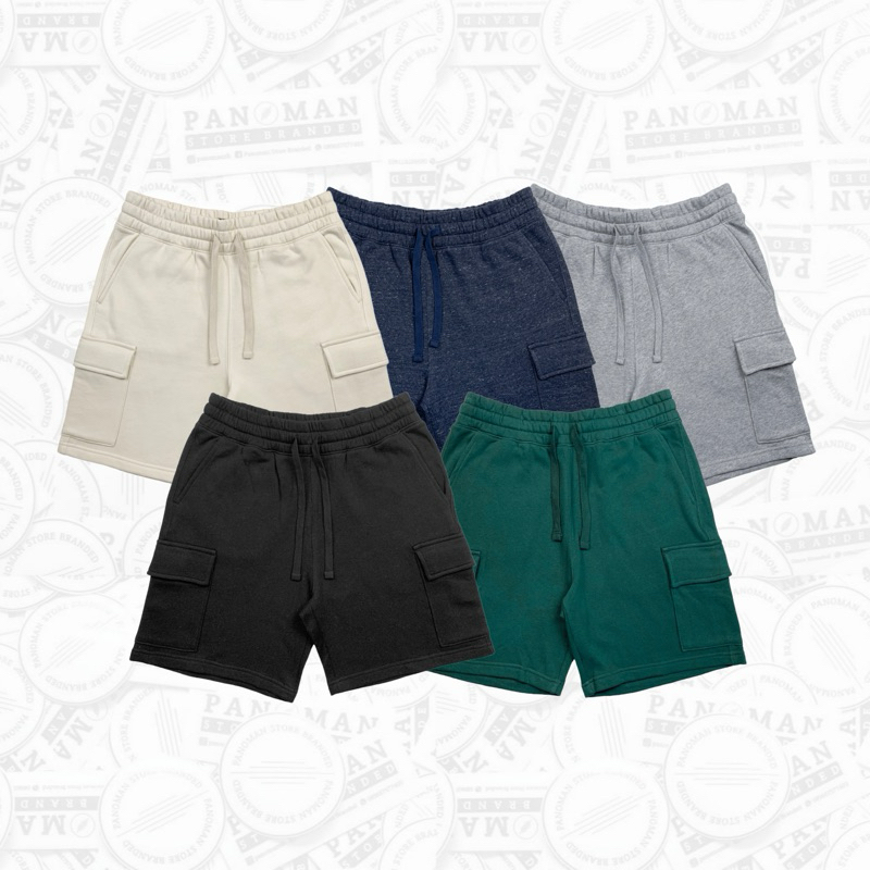 กางเกงสเวตเชิ้ตขาสั้น H&M CARGO