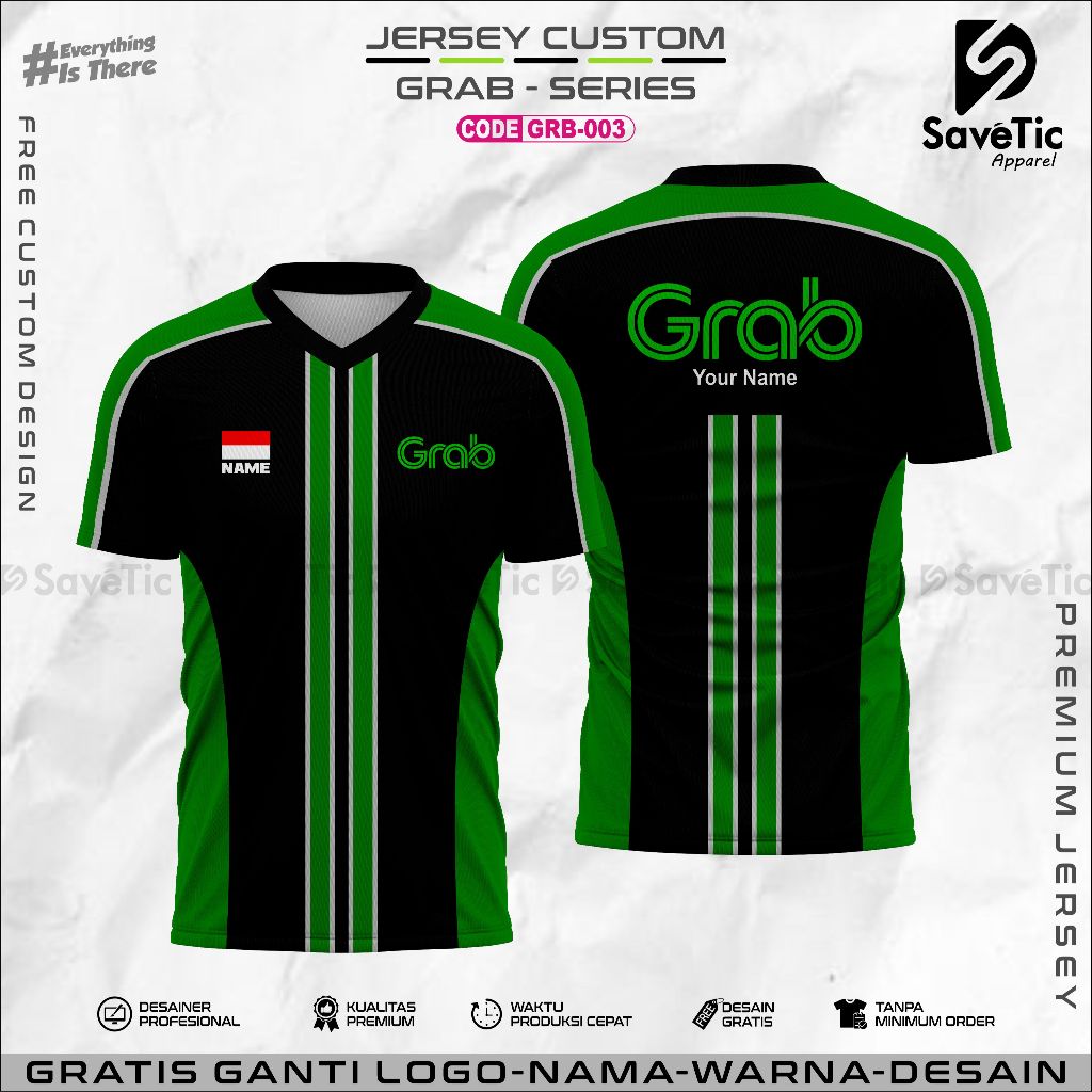 เสื้อยืด JERSEY GRAB PART02 FULL PRINTING Sublime CUSTOM