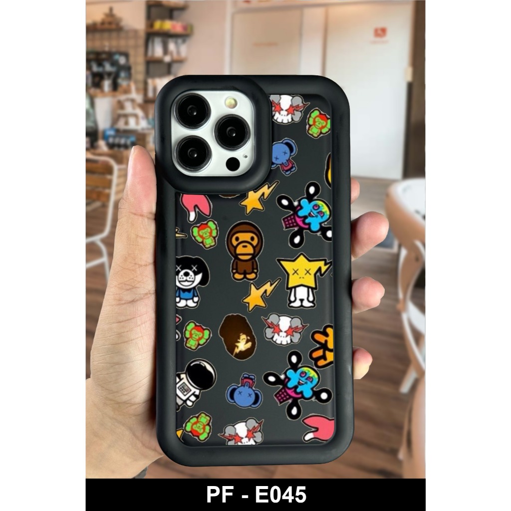 สีแดง 10 4G/10 5G/10A/10C/9A/9C/8/8A PRO/6A/5A CASE MOTIF รหัส PF E41-E50 GM ACC