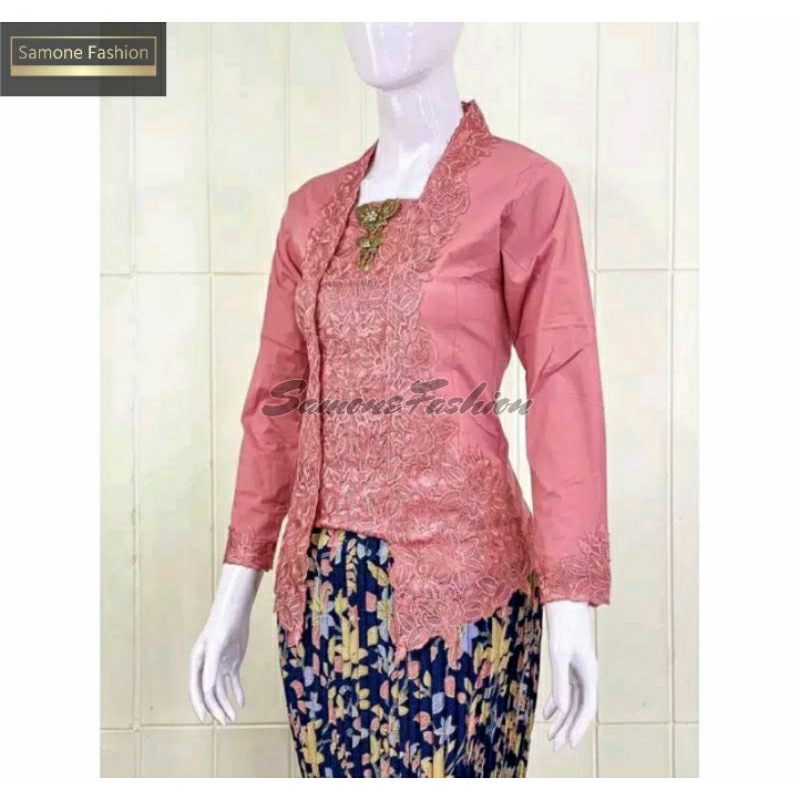 (TOP เท่านั้น) SENADA EMBROIDERED ใหม่ KUBAYA/MODERN NEW KUBAYA/EBROIDERED KEBAYA/T KABAYA/T KARTINI