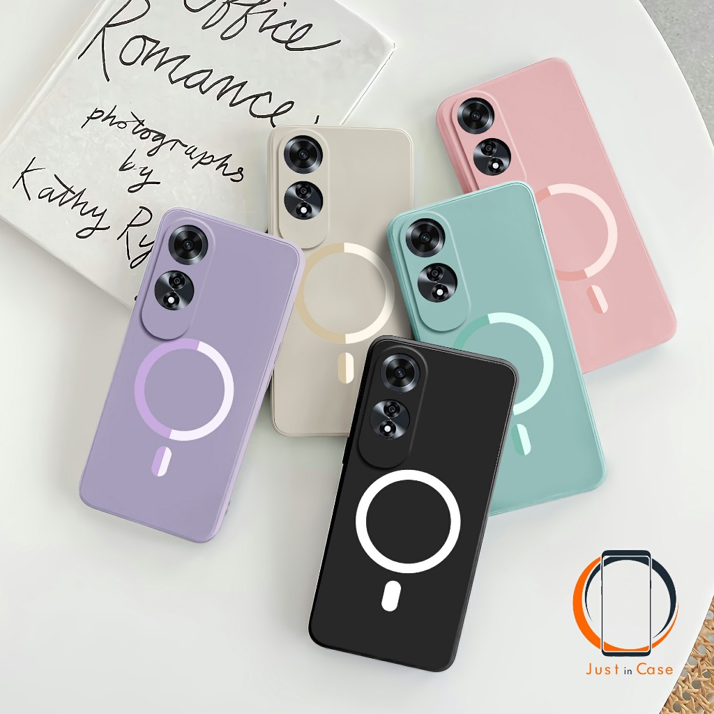 Macaron Softcase TPU Case (UV61) Oppo A18 A38 A78 A57 A58 A55 A95 4G 5G A74 A17 A17K A16 A16K A15 A1
