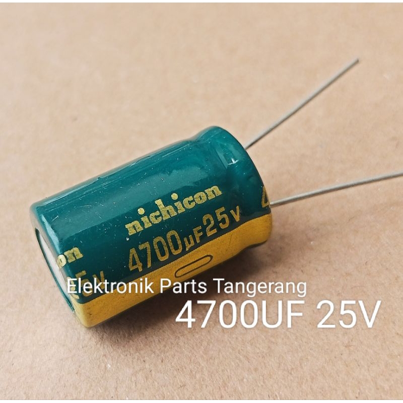 (1 ชิ้น) ELCO CAPACITOR 4700UF 25V ELCO CAPACITOR 25V 4700UF ELCO CAPACITOR 25V 4700UF CAPACITOR 25V