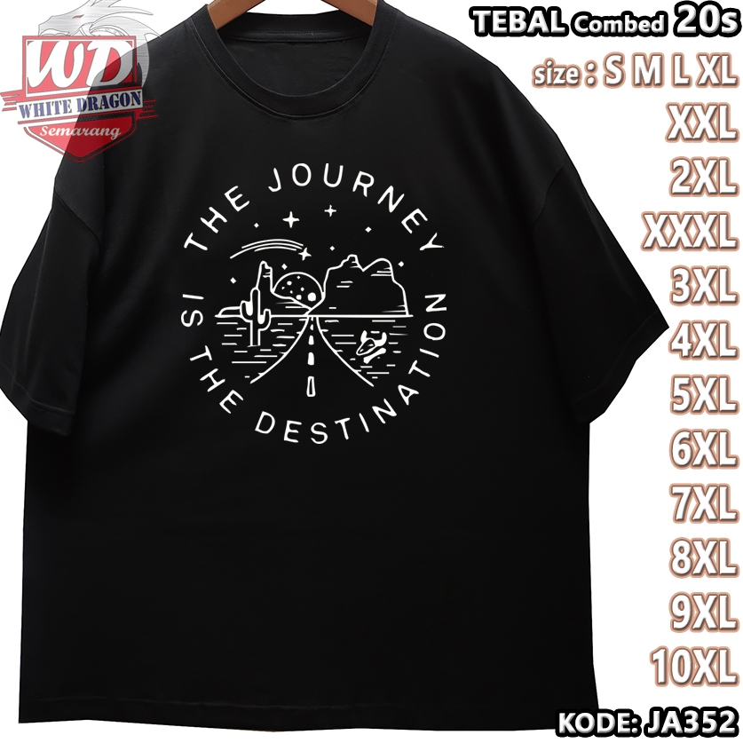 JOURNEY เสื้อยืดขนาดใหญ่รหัส JA352 JUMBO 2XL 3XL 4XL 5XL 6XL 7XL 8XL 9XL 10XL