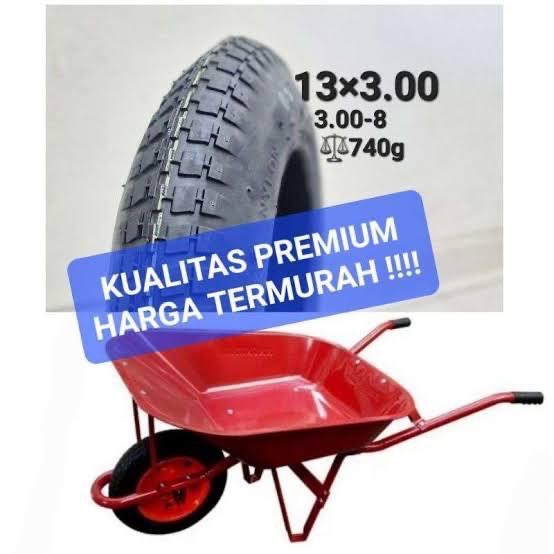 Artco Arco 3.00 - 8 Sand Wheelbarrow ยางนอก (13 x 3.00) SWALLOW