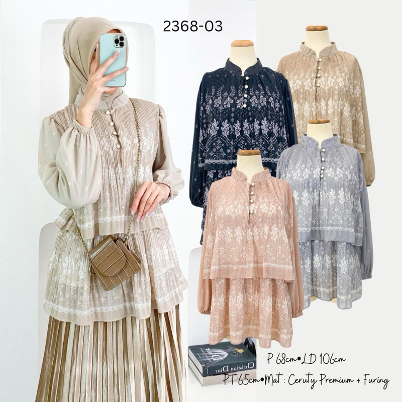 2368-03 เสื้อ Myla Plessket