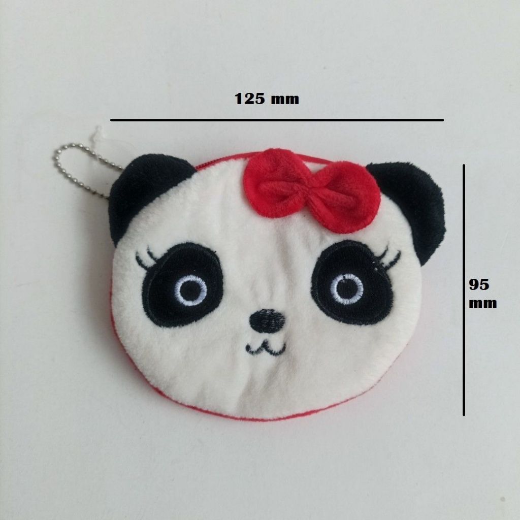 Panda face coin Pouch / Coin wallet