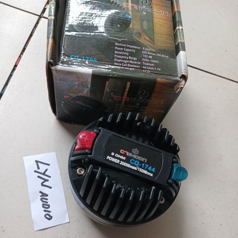 CRIMSON DRIVER CD-1744 VC BOLT 44.4MM 250 WATT CD1744