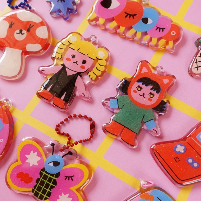 Liunic on Things - พวงกุญแจ Trinkets Collection - CHARACTER