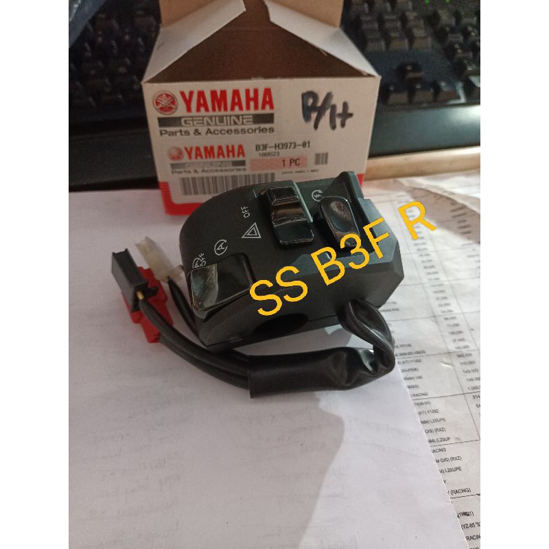 ด้ามจับสวิตช์ ขวา swit holder สวิตช์ขวา lexi lesi 125 ใหม่ n max ใหม่ ori b3f h3973 01
