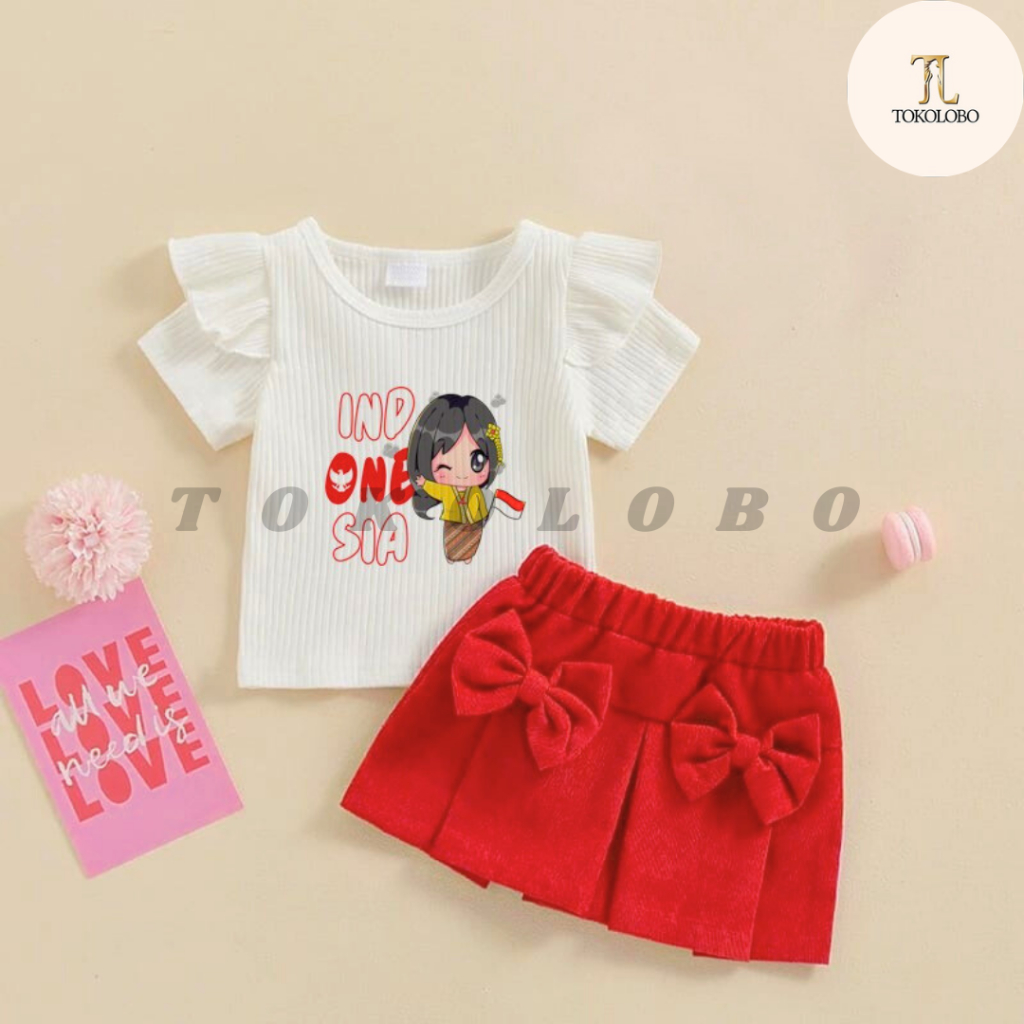 Tokolobo WAREHOUSE SALE KIDS SET MIZZY AUGUST DTF PRINTING [ ตัดต่อ 6 เดือน - 4 ปี]