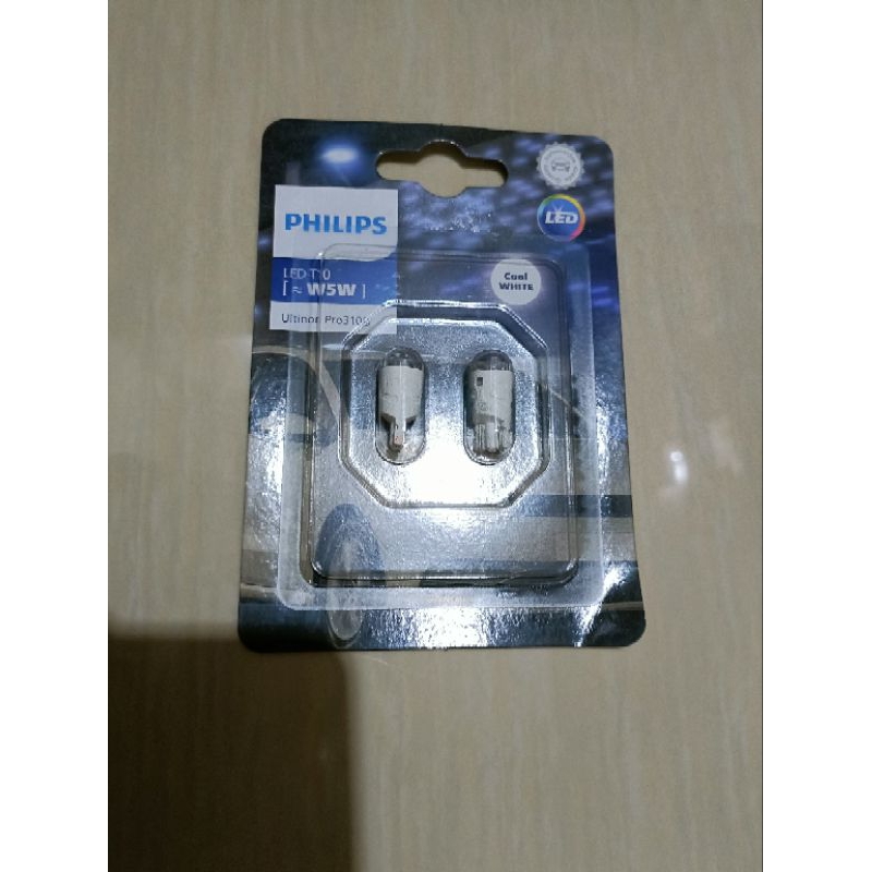 Philips Pro3100 T10 LED W5W 12V Cool White 6500K