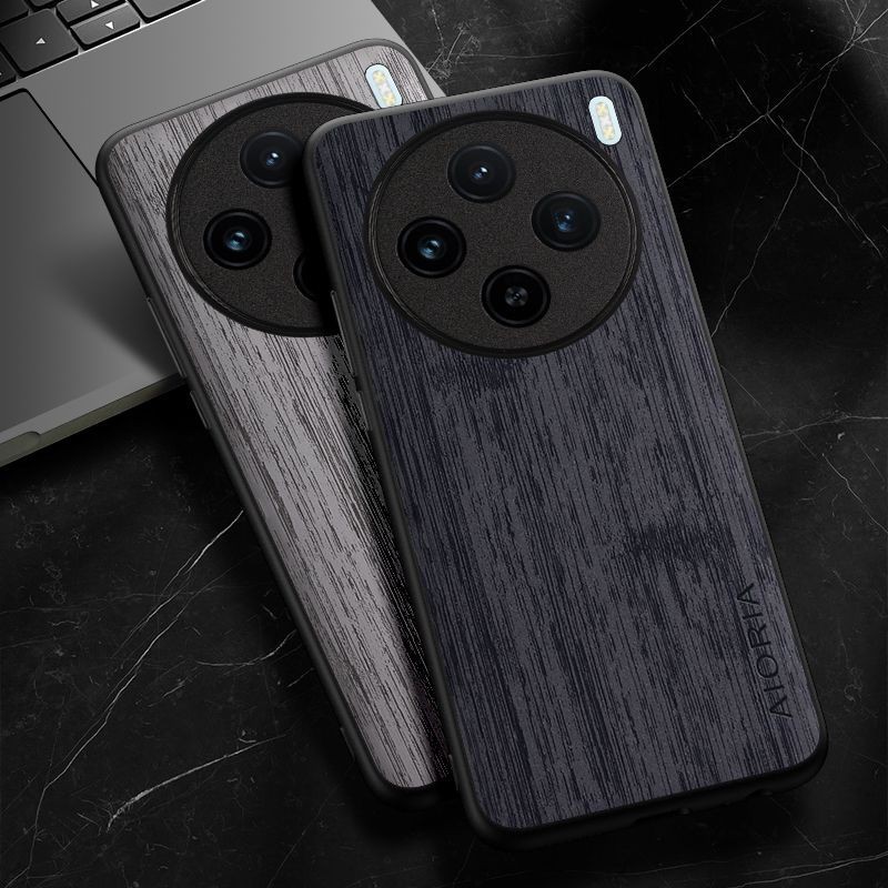 VIVO X100 / X100PRO ฝาครอบไม้หนัง TPU SOFTCASE TEXTUR AIORIA SOFT CASE X100 PRO SILICONE SOFTCASE