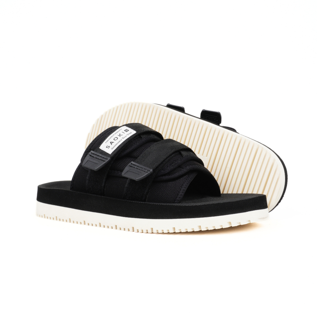 SOKI - รองเท้าแตะสไลด์สําหรับเดินทางของผู้หญิงของผู้ชาย Venezia Broken White Slop Slip On Sandals