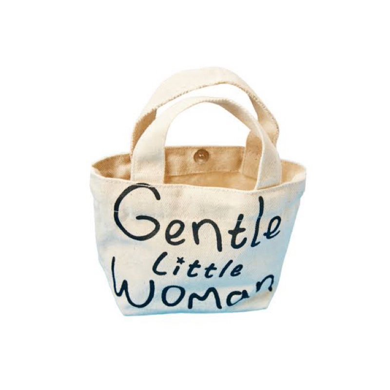 Gentle Woman/Gentle Little Woman Micro Canvas Tote Bag