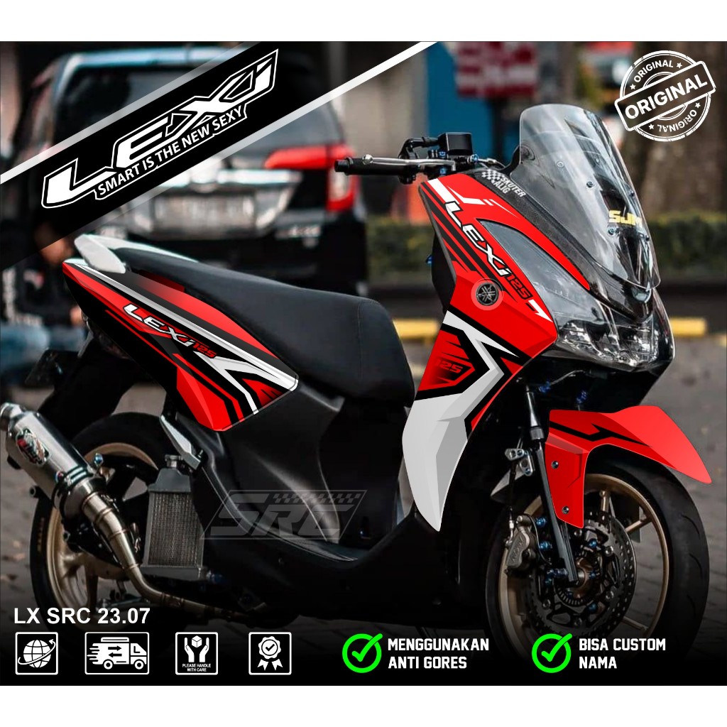 Yamaha LEXI Full Body Decal สติกเกอร์ Yamaha LEXI 125 Full Body Racing ภาพ Yamaha LEXI Racing ล่าสุด