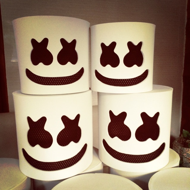 Marshmello Mask หน้ากากผู้ชายผู้หญิง