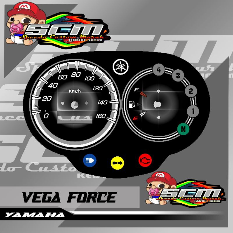 บอร์ดวัดความเร็ว Yamaha Vega force, แผงวัดความเร็ว Yamaha Vega Force