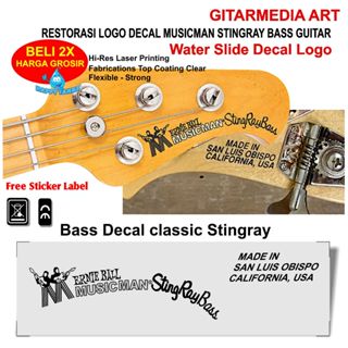 Musicman โลโก้ bass_decal โลโก้ musicman เบส musicman ปลากระ…