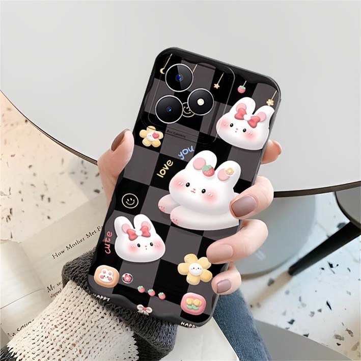 HP ล่าสุด REALME C63/C61 เคสโทรศัพท์ Softcase REALME C63/C61 เคสแฟชั่น เคสน่ารัก เคสล่าสุด เคสทุกประ