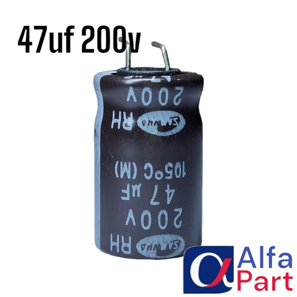 Elco 47uf 200v เปลี่ยน 47uf 160V SAMWHA ต้นฉบับ