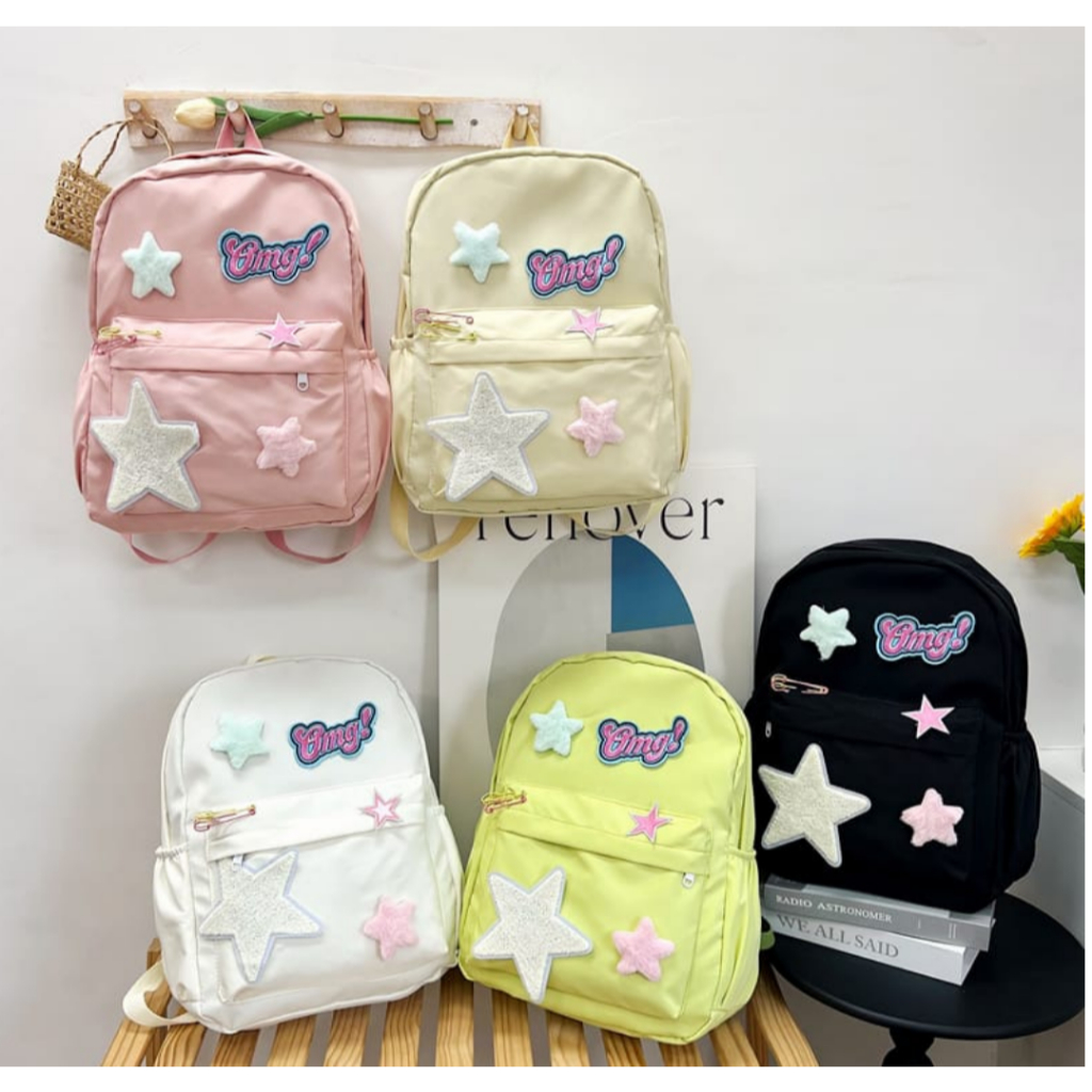 Tasready_mall 2440 Backpack กระเป๋าเป้นักเรียน