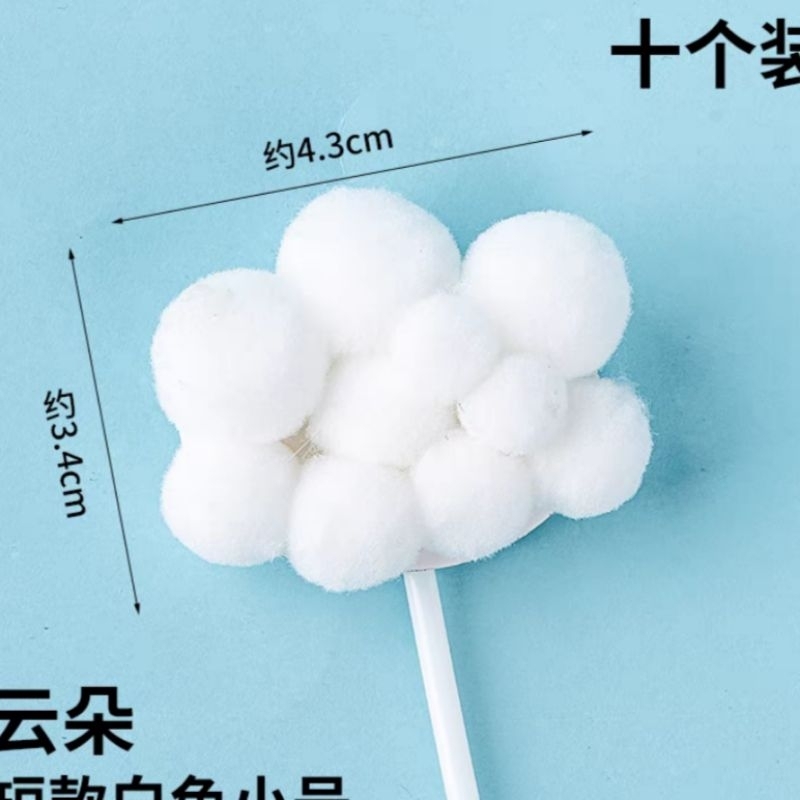 CLOUD KUROMI MY MELODY CAKE DECORATION TOPPER