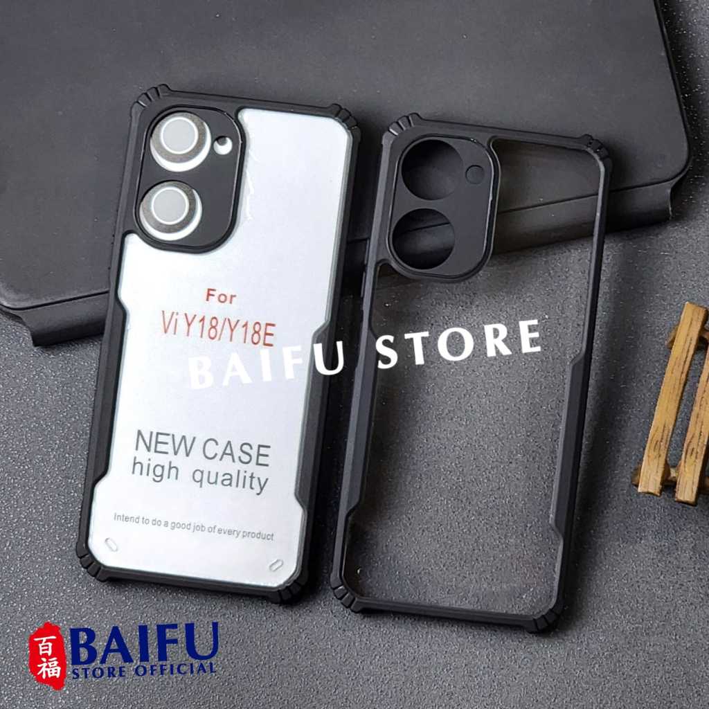 Vivo Y18 Case Fusion ปลอกใสกันกระแทก Vivo Y18