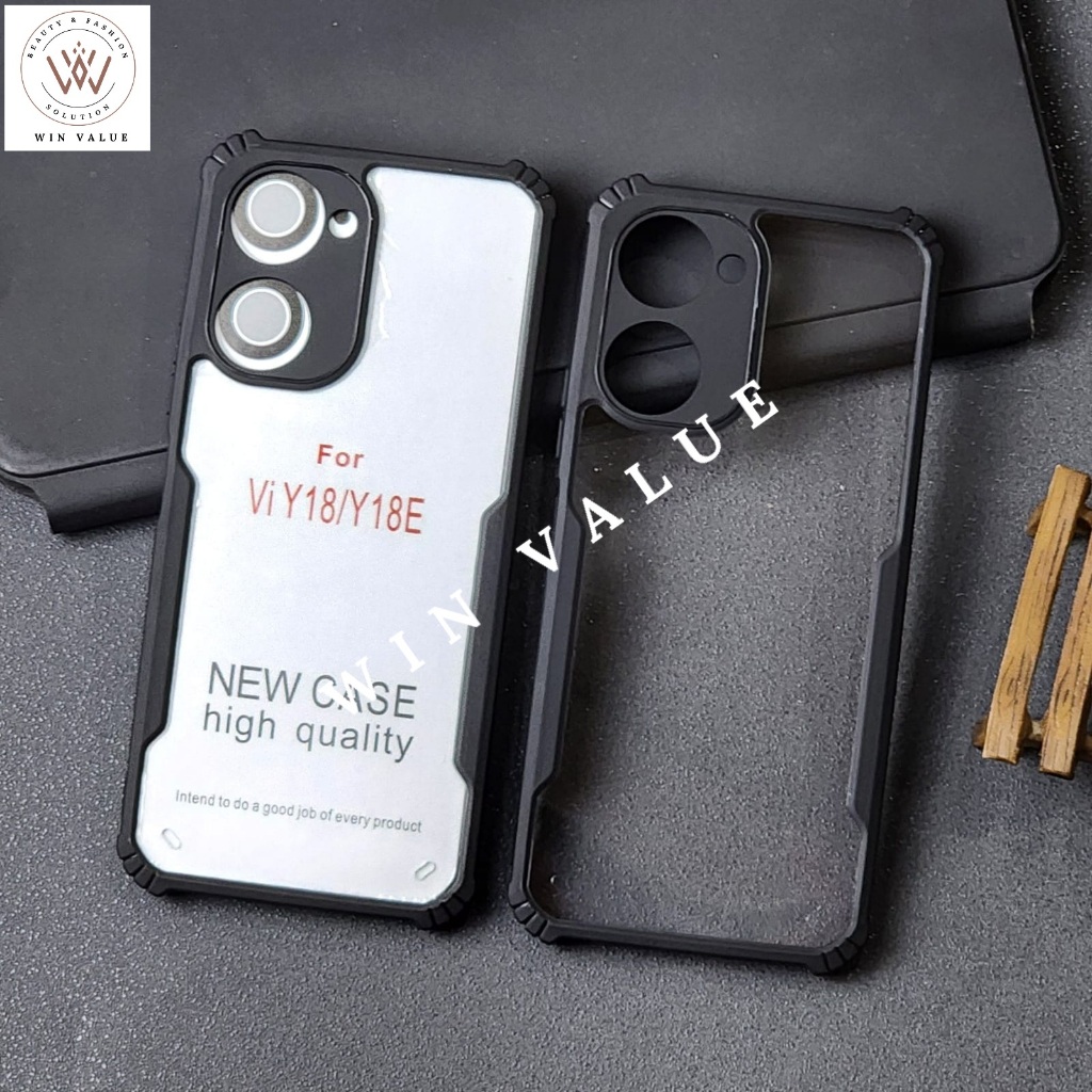 Vivo Y18 Case Armor Case กันกระแทก Fusion Case Vivo Y18