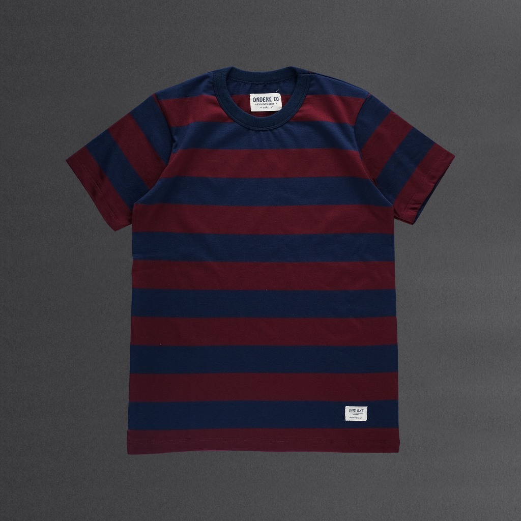 เสื้อยืดผู้ชาย DND EXE Groove DND Navy Maroon
