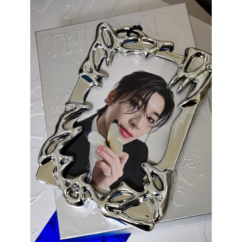 Ready Silver Cahol Photocard Holder Aesthetic Cahol Kpop Seventeen Aespa Txt Enhypen