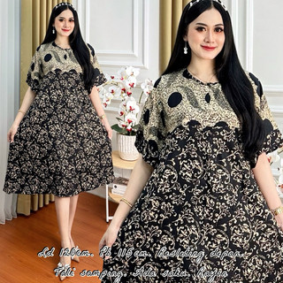 DASTER RAYON KEKINIAN MOTIF | DASTER NABILA BUMIL BUSUI