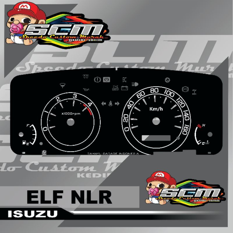 บอร์ดแผงวัดความเร็ว ELF NLR, แผงวัดความเร็ว ELF NLR แบบกําหนดเอง