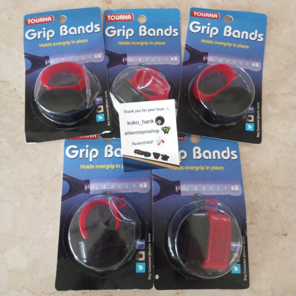ต้นฉบับ!!! Tourna Tennis Racket Grip Bands แหวนไม้เทนนิสดั้งเดิม