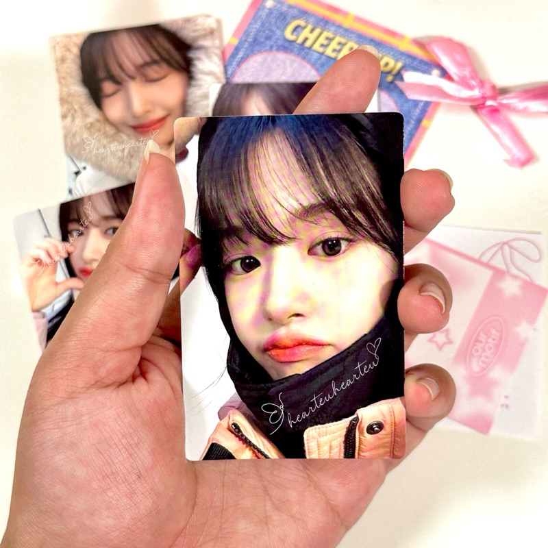 Hearteuhearteu [พร้อมสต็อก] IVE Ahn Yujin X NEPA COAT Brand Collaboration Official Korean Photocard 