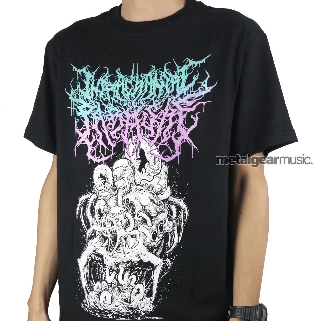 Parasite Intracranial Parasite ดั้งเดิม - เสื้อยืด Inhuman