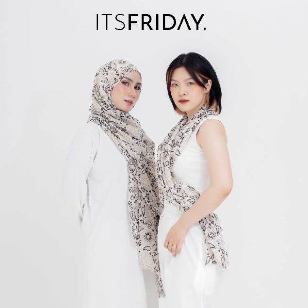 ITSFRIDAY AZMI IN CREAM ผ้าพันคอ