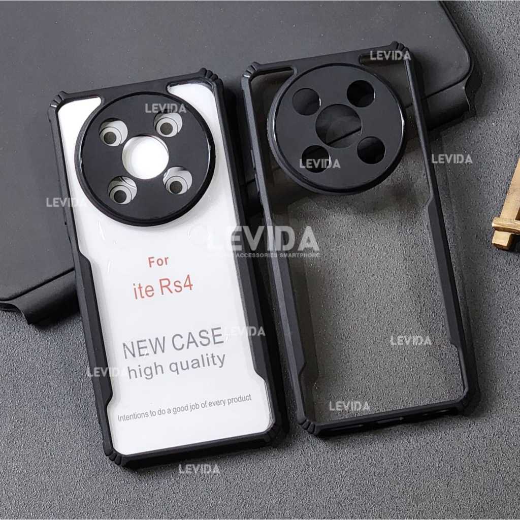 Itel RS4 Fusion Case กันกระแทกเคสใส Itel RS4