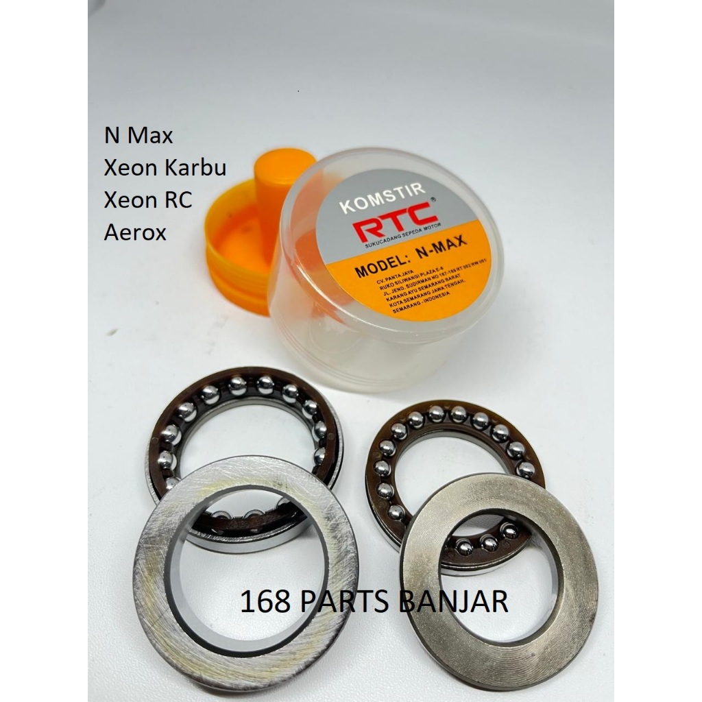 Rtc คอพวงมาลัย Kones ชามแฮนด์คุณภาพพรีเมี่ยม Yamaha N Max / Xeon คาร์บูเรเตอร์ / Aerox