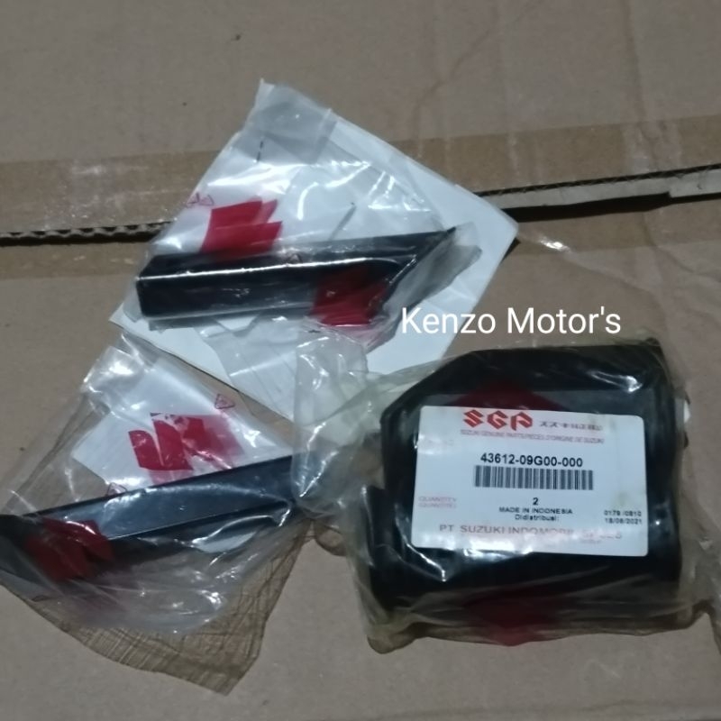 [43612-09G00/43710-34A00] ชุดยางพักเท้าซ้าย - ADDRESS