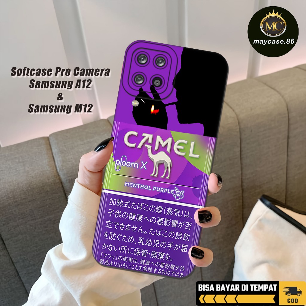 เคส HP MAYCASE.86 เคส Samsung A12/M12 - Samsung A12/M12 Cigarette Case Motif - Samsung A12/M12 Softc